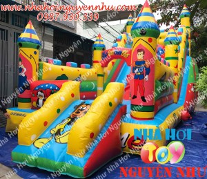 nha hoi nha phao lâu đài ld-304b